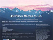 Tablet Screenshot of elitemusclemechanics.com
